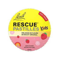 Flores de Bach Rescue Kids con sabor a fresa, pastillas, 50 g