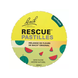 Pastillas Rescue Bach con sabor a sandía, 50 g