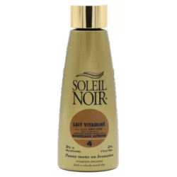 Soleil noir IP4 Leche vitaminada con efecto bronceador intenso 150 ml
