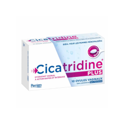 Cicatridine Plus, óvulos vaginales hidratantes de acción rápida, x10