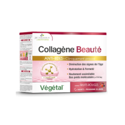 LES 3 CHENES Colágeno de belleza, 25 sobres - frutos rojos