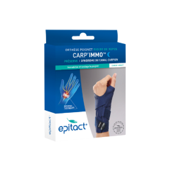 Epitact Carp'immo Ortesis rígida de reposo para la muñeca izquierda, talla M