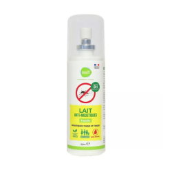 Loción repelente de mosquitos tigre y garrapatas para toda la familia, 100 ml