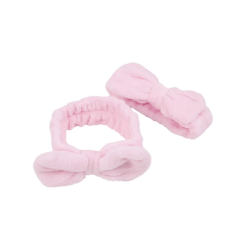 Calysia: diadema cosmética rosa, talla única, elástica