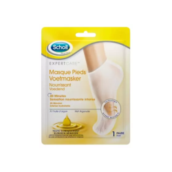 Scholl Expertcare: Mascarilla nutritiva para pies con aceite de argán