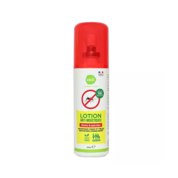 Pharmascience Loción repelente de mosquitos tigre y garrapatas para zonas tropicales, 100 ml