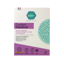 PharmaBiotic Confort intestinal estimula la digestión, 30 cápsulas