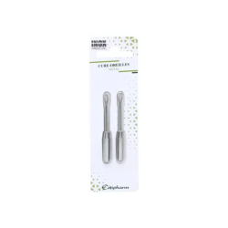 Estipharm 2 Palillos para los oídos de metal