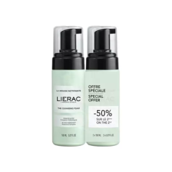 Lierac La Mousse Nettoyante, lote de 2 x 150 ml, oferta especial