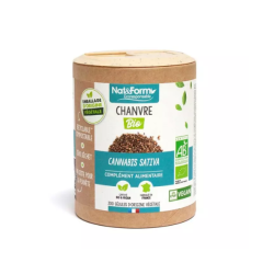 Nat&Form Cáñamo ecológico - 200 cápsulas
