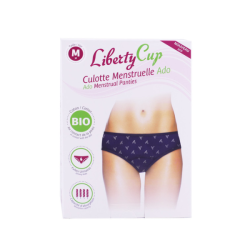 LIBERTY CUP: BRAGUITA MENSTRUAL ECOLÓGICA PARA ADOLESCENTES