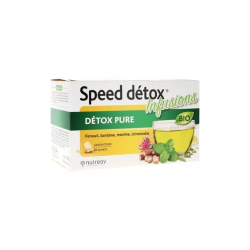Nutreov Speed Détox Détox Pure Infusión Ecológica, 20 bolsitas