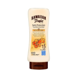 Loción protectora Hawaiian Tropic SPF 15, 180 ml