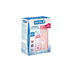 Kit de biberones Dodie x2 Initiation+ 330 ml