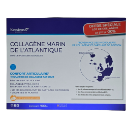 Kersiens Colágeno marino del Atlántico para el bienestar articular 2 x 450 g