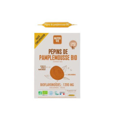 Nutrivie Ampollas de semillas de pomelo ecológicas, 20 ampollas