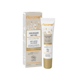 Florame Lys Perfection, tratamiento antiedad ecológico para el contorno de los ojos, 15 ml