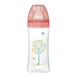 Chupete Dodie plano de flujo rápido «Jardin» para biberón de 330 ml