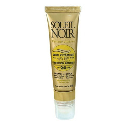 Soleil Noir: crema y barra solar SPF 20, 20 ml