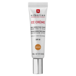 Erborian CC Crema con centella asiática, tono caramelo, 15 ml