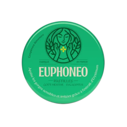 Mayoly Spindler EUPHONEO - Menta - Eucalipto sin azúcar, 50 pastillas