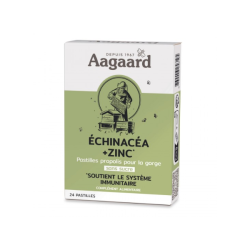 Aagaard Propolentum Echinacéa Zinc - 24 pastillas