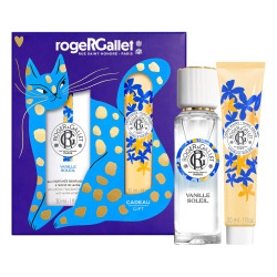 Roger & Gallet Vanille Soleil: Estuche navideño con agua perfumada y crema de manos de 30 ml