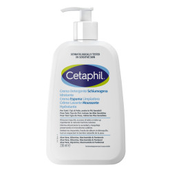 Cetaphil Crema limpiadora hidratante espumosa, 236 ml