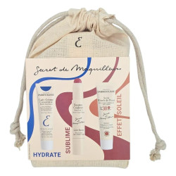 Embryolisse Pochon Beauté: Leche-Crema Concentrada, Bálsamo Color y Tratamiento Colorete para la Piel