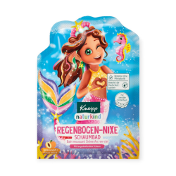 Kneipp Naturkind Baño espumoso «Sirena del arcoíris», aroma a albaricoque, 40 ml