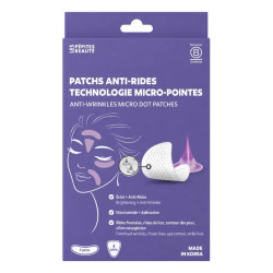 LOS SECRETOS DE BELLEZA: Parches antiarrugas con tecnología de micropuntas. 8 parches