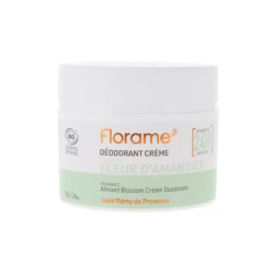 Florame Desodorante en crema 24 horas con flor de almendro ecológico, 50 g
