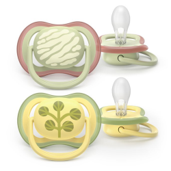 Avent Ultra Air – Pack de 2 chupetes para a partir de 18 meses