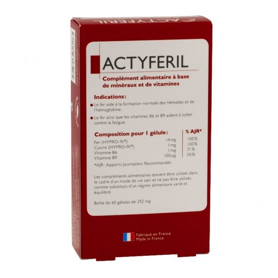 Codifra Actyferil 60 cápsulas Codifra Actyferil 60 cápsulas