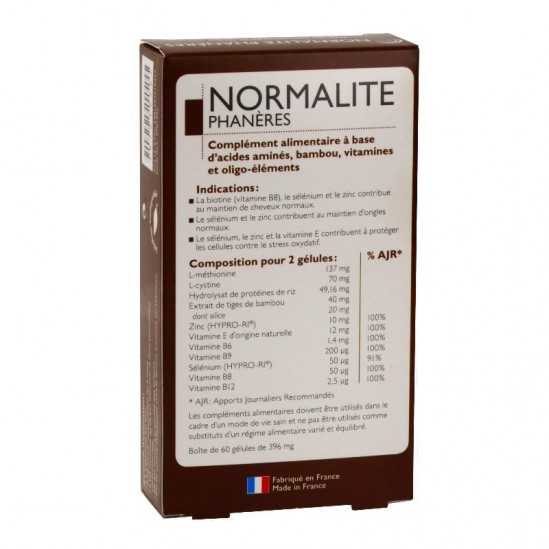 Normalite phanères cabello... Normalite phanères cabello...