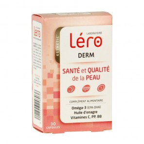 Léro derm nutrición antiedad 30 cápsulas