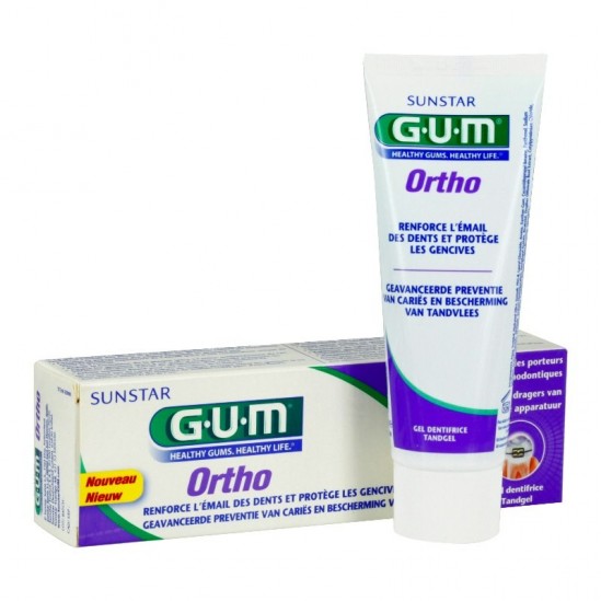 Gel dentífrico Gum ortho 75ml