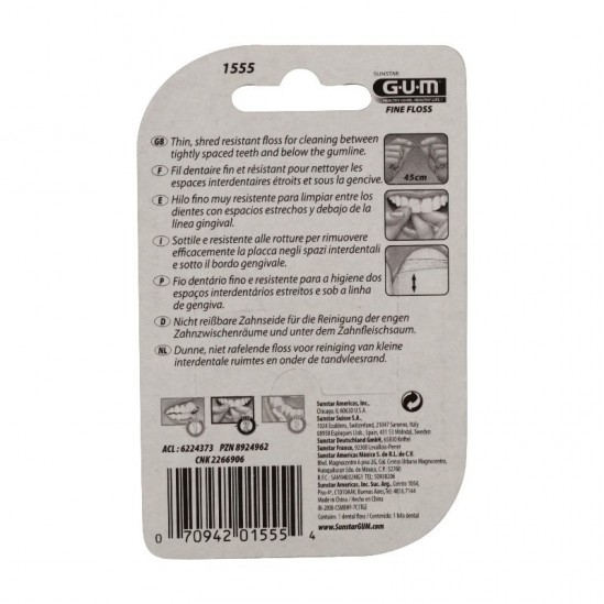 GUM hilo fino encerado 55m