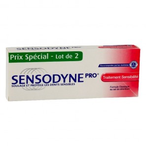Sensodyne pro tratamiento de la sensibilidad dúo 75ml