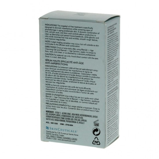 SkinCeuticals blemish + age... SkinCeuticals blemish + age...