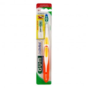 Gum activital cepillo suave compacto 581
