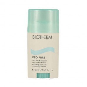 Biotherm déo pure antitranspirante stick 40ml