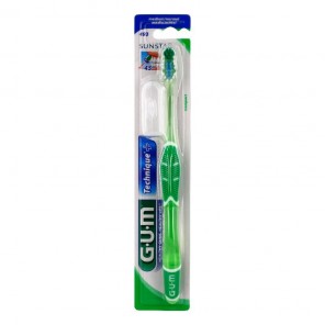 Gum technique+ cepillo compacto mediano 493