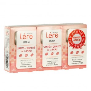 Léro Derm 3x30 cápsulas