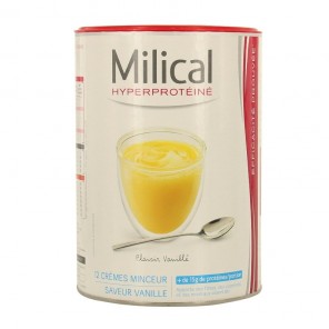 Milical hyperprotein vainilla 12 cremas