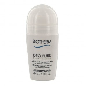 Biotherm deo pure invisible roll-on antitranspirante 48h 75ml