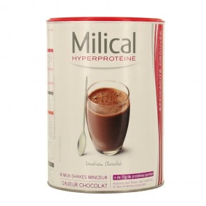 Batidos de chocolate hiperproteico Milical 18