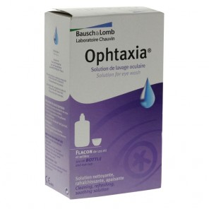Bausch&Lomb ophtaxia solución lavaojos 120ml