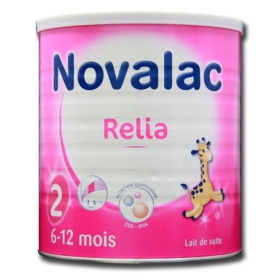 Novalac materlia 2ème âge 6 à 12 mois 800g Novalac materlia 2ème âge 6 à 12 mois 800g