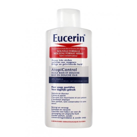 Eucerin AtopiControl Huile Bain et Douche 400 ml Eucerin AtopiControl Huile Bain et Douche 400 ml